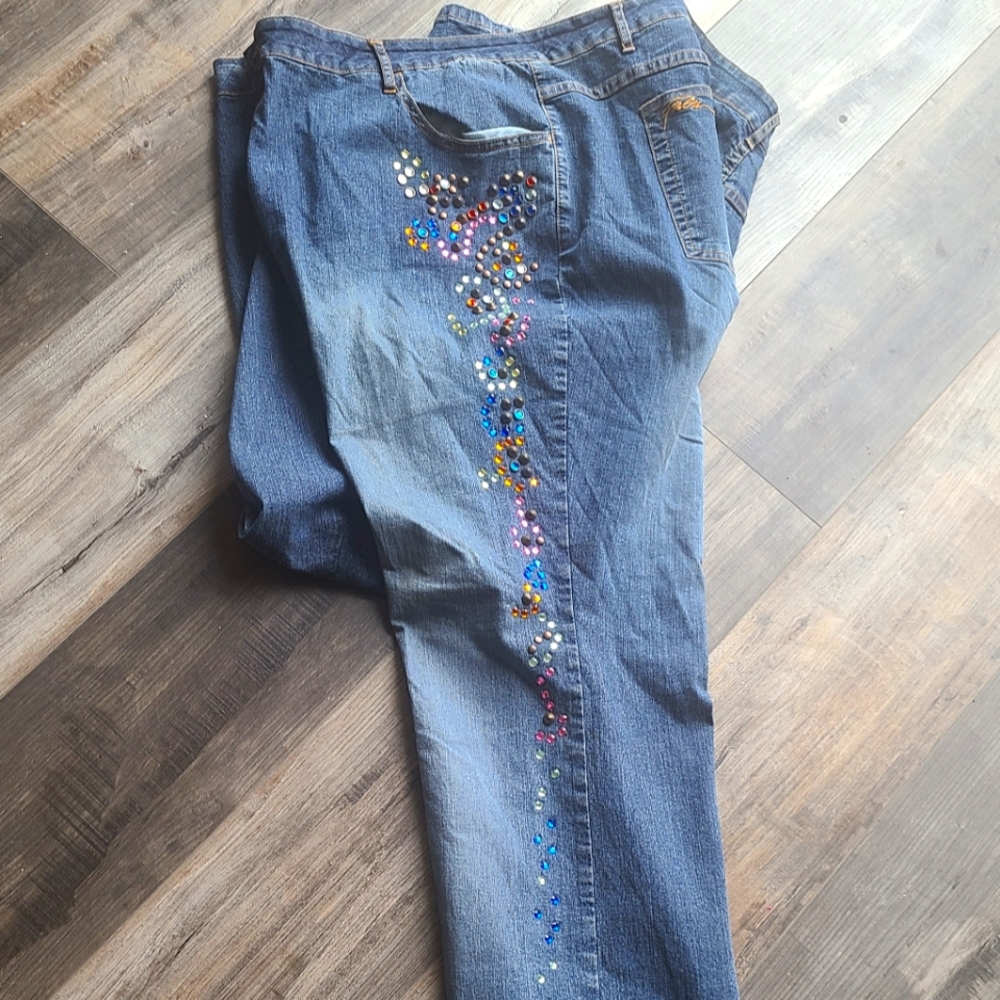 Vintage FUBU Embellished Jeans